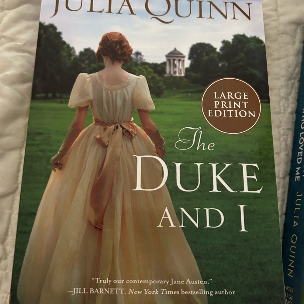 The Duke and I by - Large Print Edition